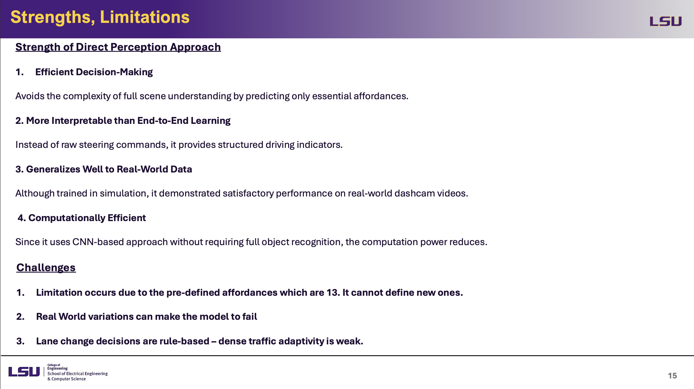 Strengths & Limitations