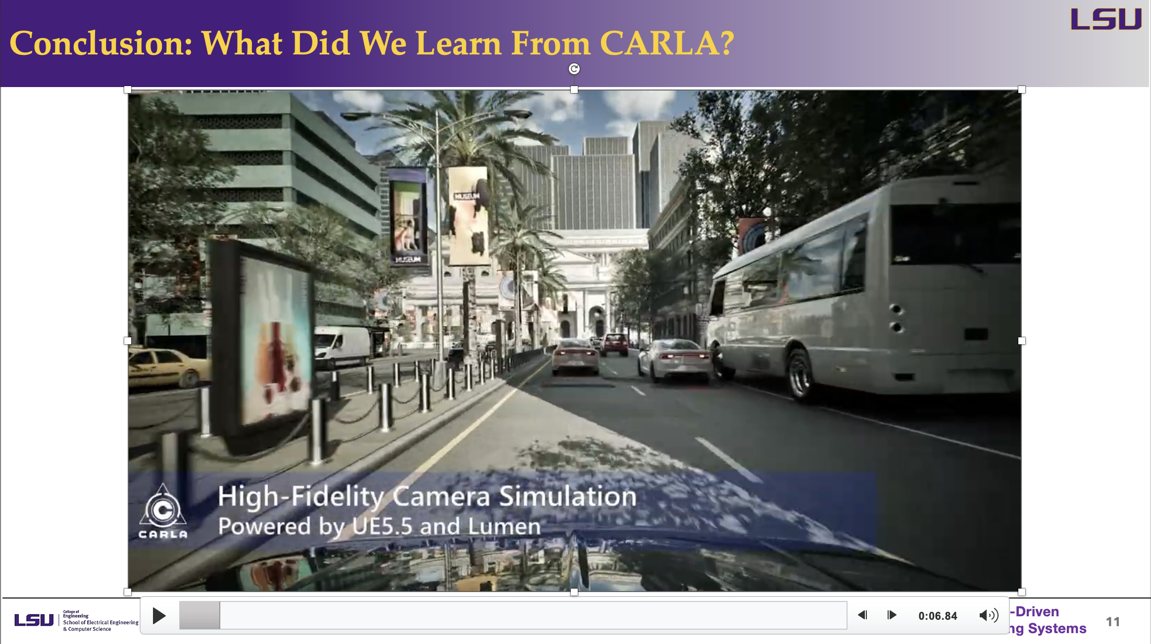 What Did We Learn From CARLA?