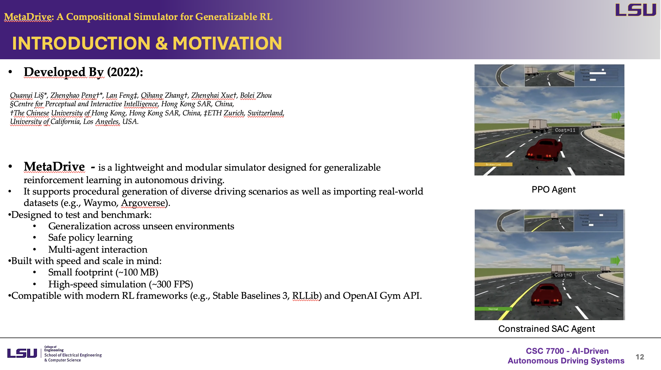 MetaDrive – Introduction & Motivation