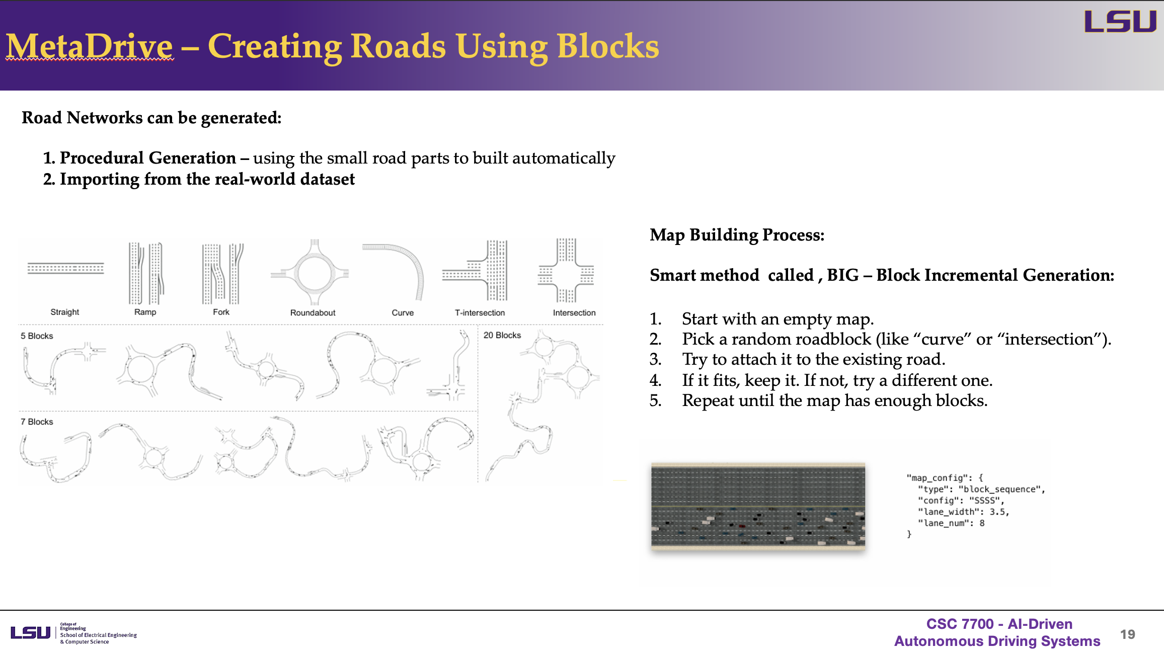 MetaDrive - Creating Roads Using Blocks